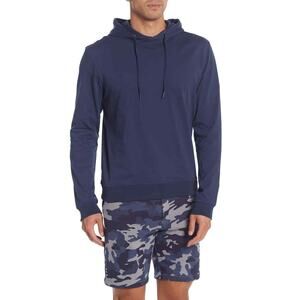 Slate & Stone Jersey Hoodie Navy blue Size M